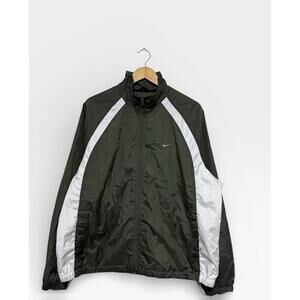 Vintage Nike 90s Windbreaker Track Jacket Green Men’s